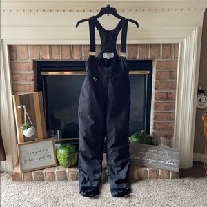 Fera ski snowboard black snow bibs women’s 6